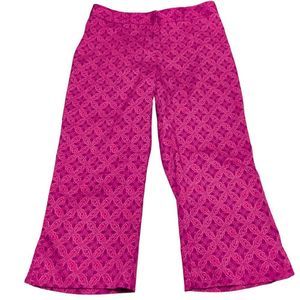 Worthington Petite Stretch Pink/Magenta Capri Pants